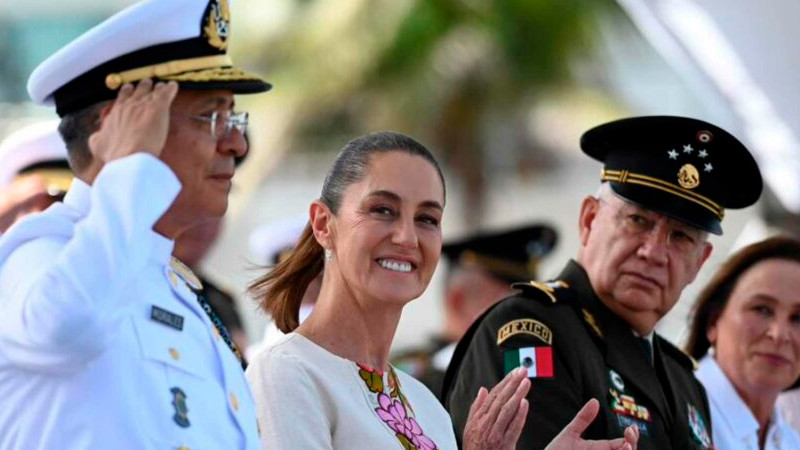 Sheinbaum presidirá ceremonia por el 204 Aniversario de la Armada de México