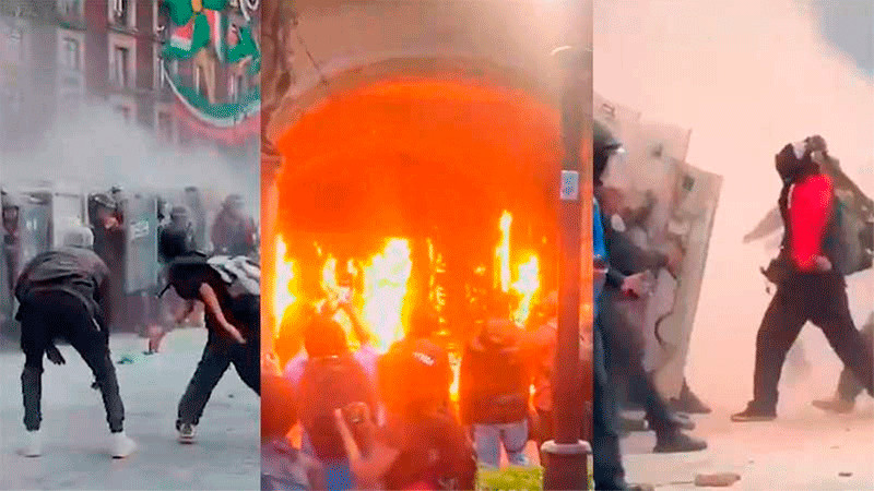 “No quedará impune”: Clara Brugada sobre ataque a policías en marcha del 2 de octubre en CDMX  