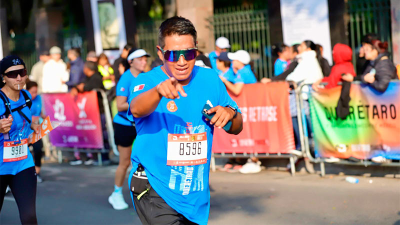 Todo un éxito el Querétaro Maratón 
