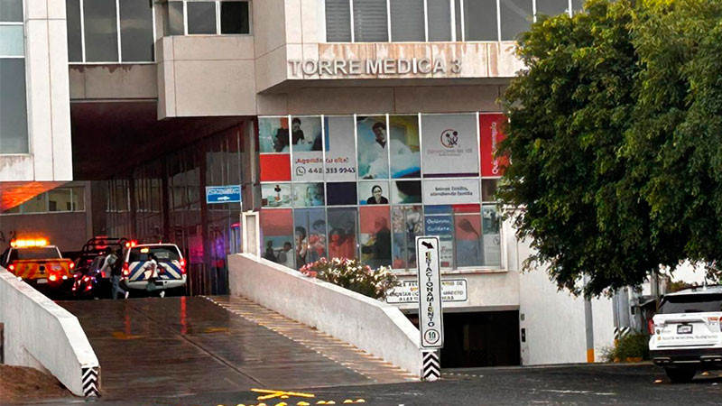 Menor de edad intenta quitarse la vida al arrojarse del hospital Tec100 del municipio de Querétaro  
