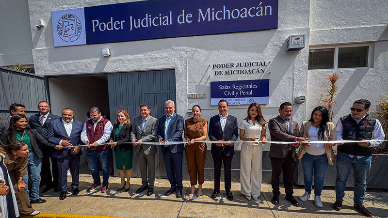 Estamos cambiando la historia del Poder Judicial de Michoacán en beneficio de los justiciables: Hugo Alberto Gama Coria 