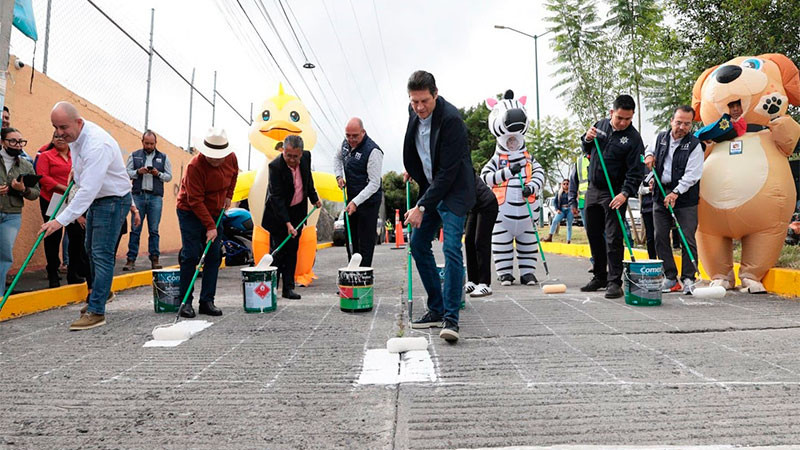  Gobierno de Alfonso Martínez impulsa movilidad peatonal segura 