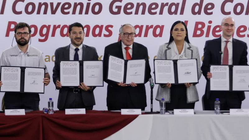 Firma ISSSTE Convenio General de Colaboración de Programas para el Bienestar 