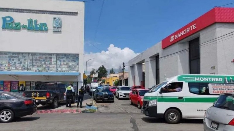 Segundo robo a cuentahabiente en Morelia, Michoacán; despojan a un hombre de 300 mil pesos en pleno Centro 