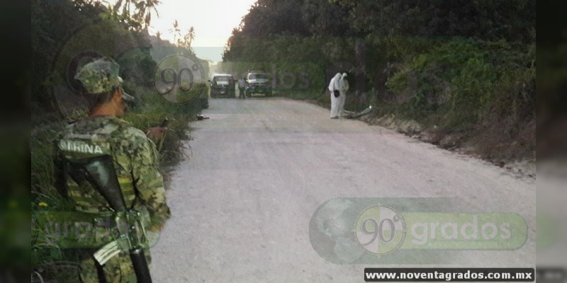 Localizan cadáver baleado de un hombre en Lázaro Cárdenas, Michoacán - Foto 1 