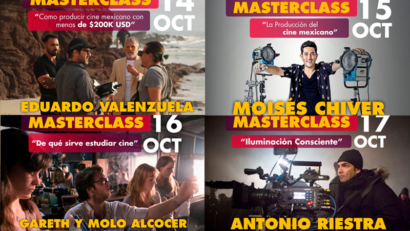 Aún hay espacios disponibles para las masterclass gratuitas en el marco del FICM: Sectur 