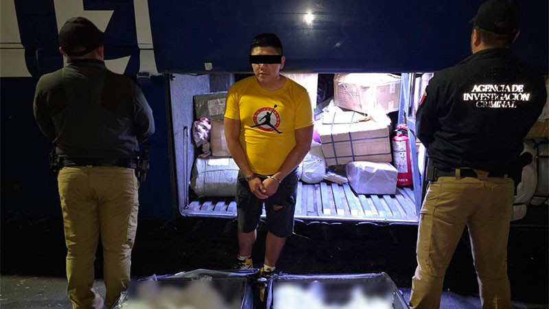 Vinculan a proceso a sujeto detenido por viajar en posesión de sustancias ilícitas en Panindícuaro, Michoacán  