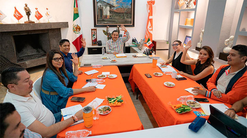 Fuerza Naranja avanza firme como la alternativa real en Michoacán, aprueban acciones a impulsar la Comisión Operativa Estatal 