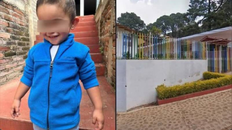 Piden justicia por la muerte del pequeño Agustín en guardería de Mazamitla; fiscalía argumenta accidente 