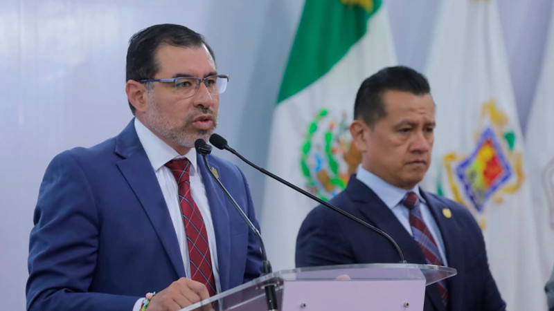 SSP mantiene mando policial en 40 municipios de Michoacán: Oseguera Cortés 