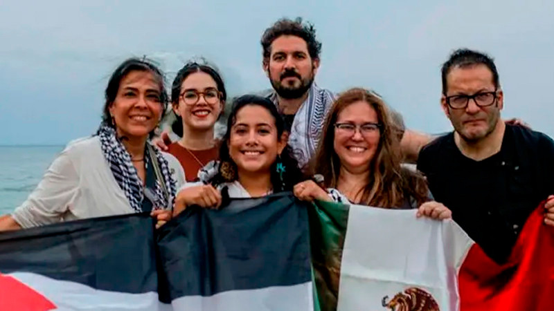 Mexicanos que viajaban en la flotilla Sumud acusan secuestro y tortura por parte de Israel 
