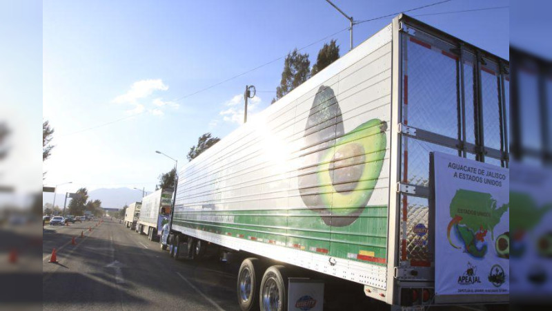 ¡Atraco millonario sobre la Autopista de Occidente! Roban tractocamión cargado de aguacates en Michoacán 