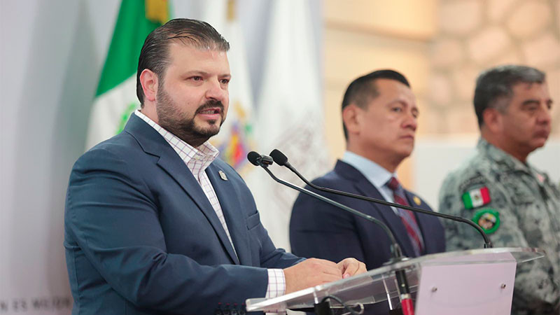 Mantiene Guardia Nacional y Ejército despliegue de más de 250 elementos en Uruapan: Raúl Zepeda Villaseñor 