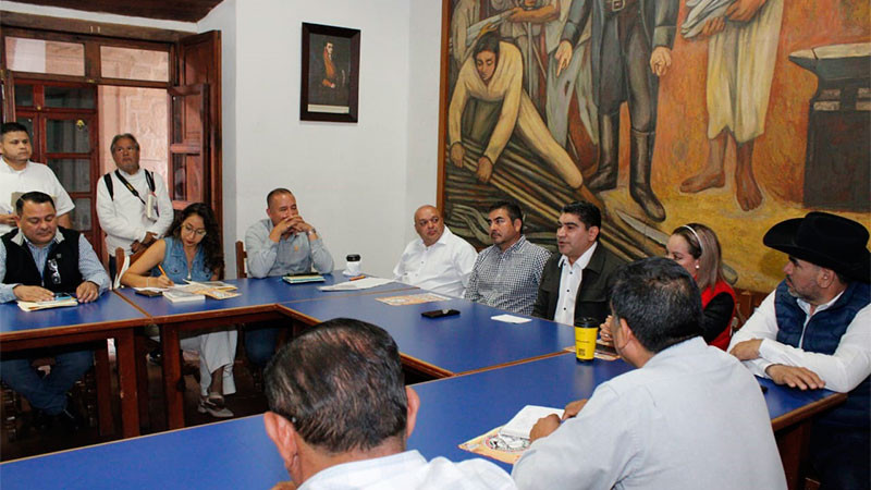 Participa alcalde de Huetamo, Michoacán en los preparativos para la Cabalgata Morelos 2025 