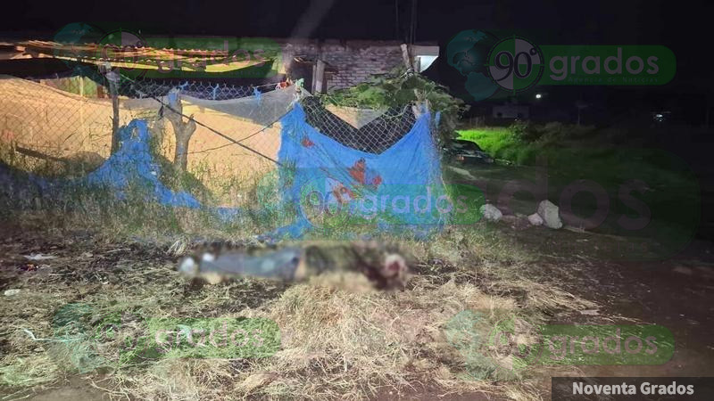 Localizan cadáver con huellas de violencia en Zamora, Michoacán; fue apedreado y atacado a tiros