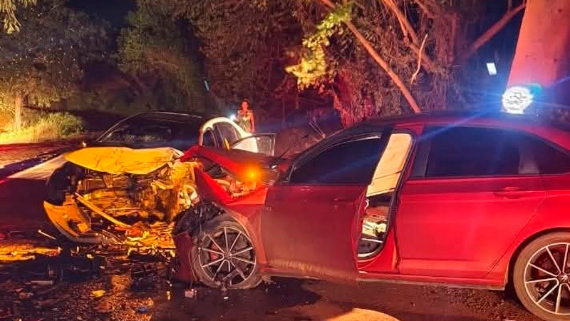 Al menos 2 heridos en accidente vial en Lázaro Cárdenas, Michoacán 