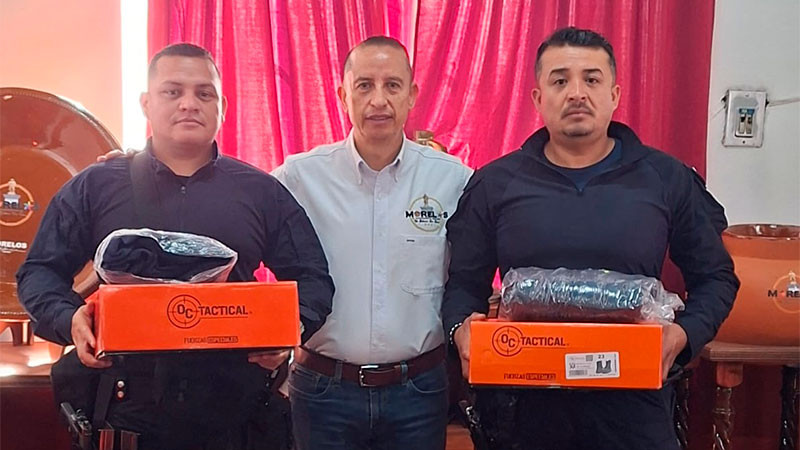 Ayuntamiento de Morelos fortalece la seguridad con compromiso y cercanía: Julio César Conejo Alejos 