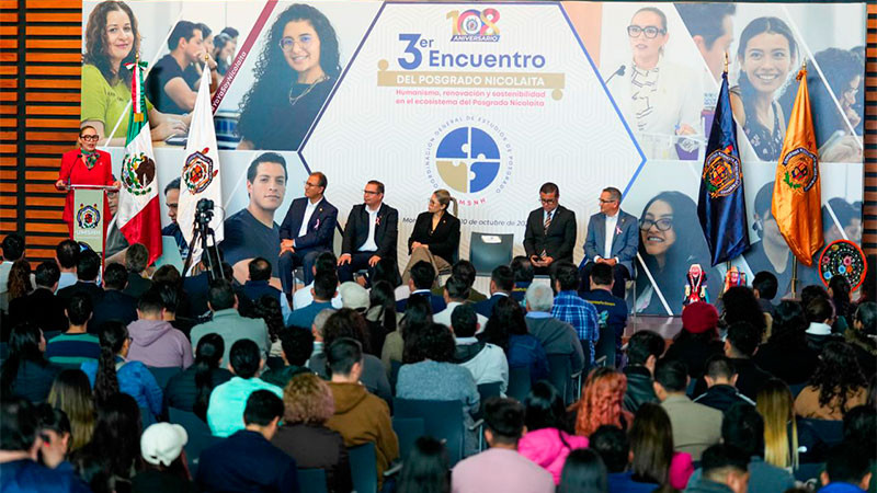 La UMSNH debe innovar todos los días, señala Yarabí Ávila; el Posgrado Nicolaita apuesta por la renovación 