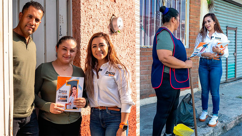  Grecia Aguilar presenta avances legislativos en el distrito de Zitácuaro 
