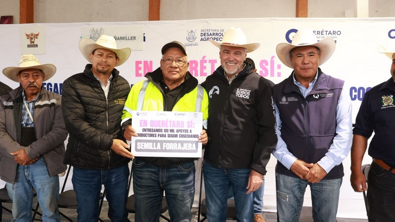 Continua SEDEA brindando apoyos a productores del semidesierto 