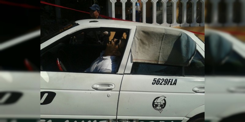 Ejecutan a taxista en calles de Acapulco, Guerrero 