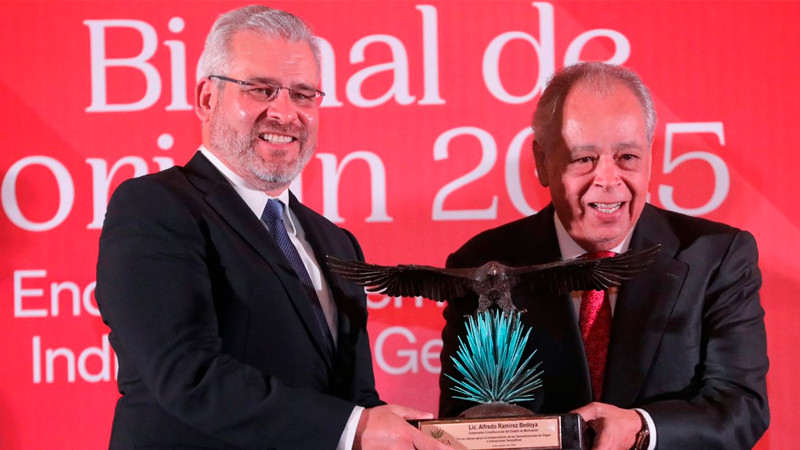 Reconoce Consejo Regulador del Tequila a Bedolla por su apoyo a las Indicaciones Geográficas 