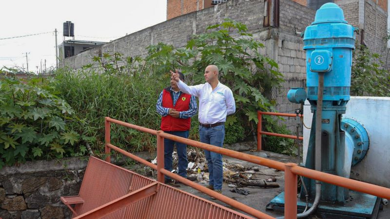  Adolfo Torres continúa supervisión de los niveles de ríos, drenes y cárcamos en Morelia 