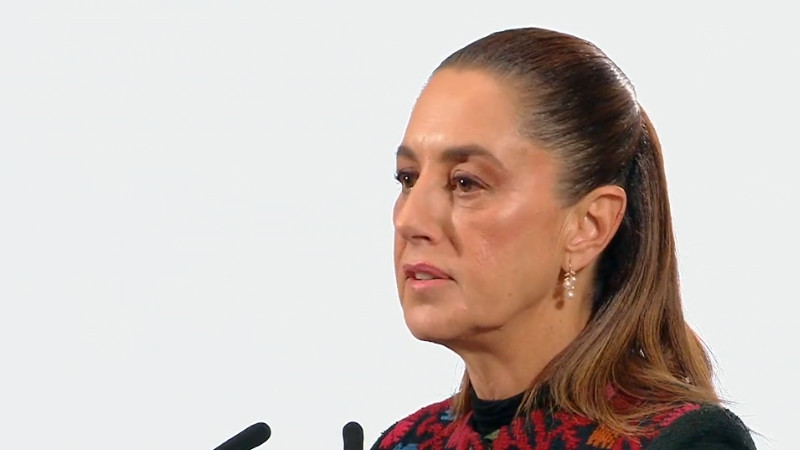 Sheinbaum reitera apoyo a Pedro Castillo, tras destitución de Dina Boluarte 