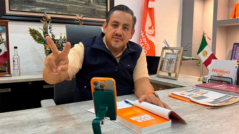 Movimiento Ciudadano Michoacán se fortalece rumbo a los nuevos desafíos: Víctor Manríquez 