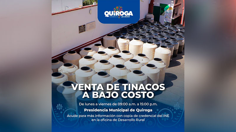 Impulsa Gobierno de Quiroga acciones para almacenar y aprovechar mejor el agua 