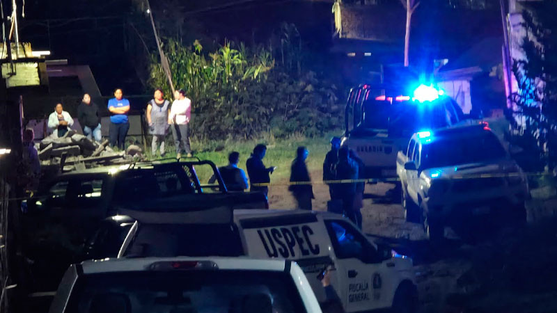 Ataque armado en domicilio de la colonia Leandro Valle de Morelia, Michoacán, deja tres fallecidos y dos heridos 