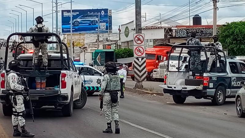 Persecución deja un policía sin vida y otra elemento herida de gravedad, en Celaya, Guanajuato 