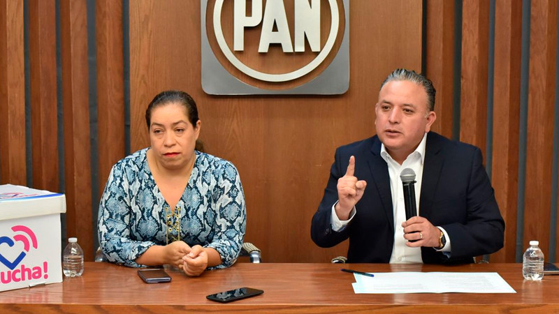 Morena, la "tapaderita" de sus malos gobiernos: PAN Michoacán 