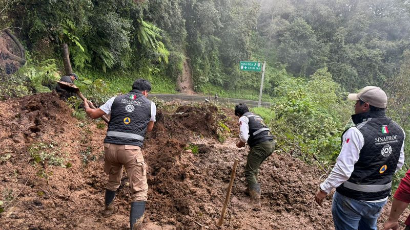 Lluvias dejaron 22 fallecidos y daños en 13 municipios de Hidalgo