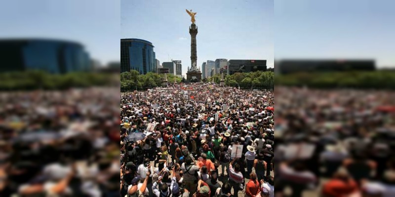 Marcha del Ángel al Zócalo apunta a desquiciar el tráfico 