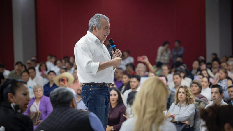 Oriente de Michoacán beneficiado con el avance de la Transformación, asegura Morón  
