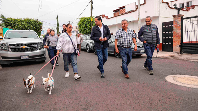 Entregan vialidades renovadas y seguras con una inversión de 5 mdp en la colonia Villas Campestre de Corregidora, Querétaro  