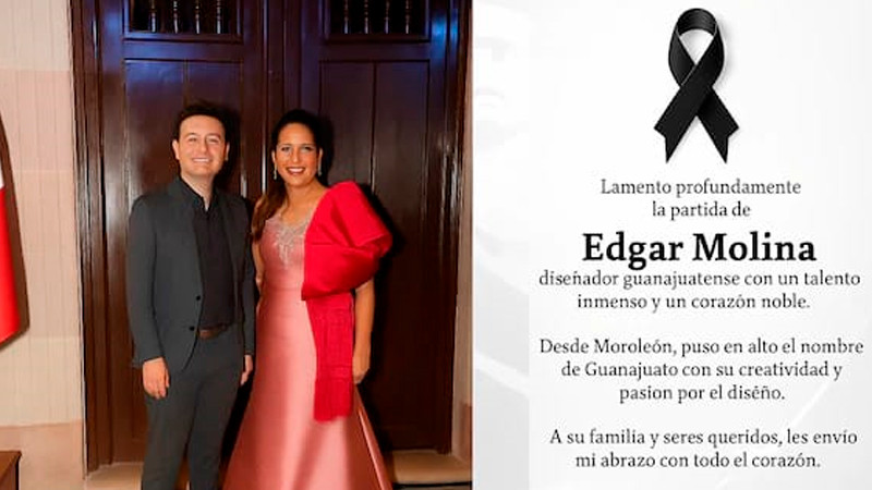 La violencia deja un vacío en el mundo de la moda y la cultura de Guanajuato tras el homicidio del diseñador de alta costura Edgar Molina 
