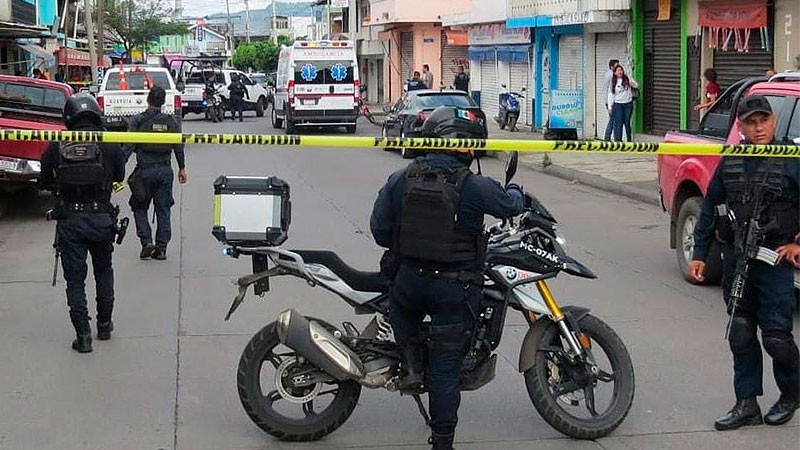 Balean a dos hombres en la colonia El Sol Naciente de Uruapan, Michoacán; hay un fallecido y un herido 