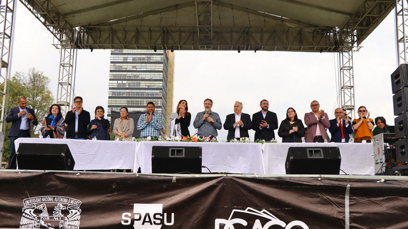 “Todos los grandes movimientos de la historia, comenzaron con estudiantes que se negaron a guardar silencio”, Nadya Rasheed, embajadora de Palestina en la UNAM 