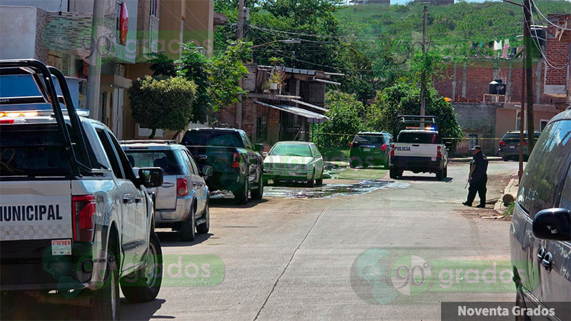 Balean a un individuo en la colonia Trasierra de Jacona, Michoacán; resultó herido 