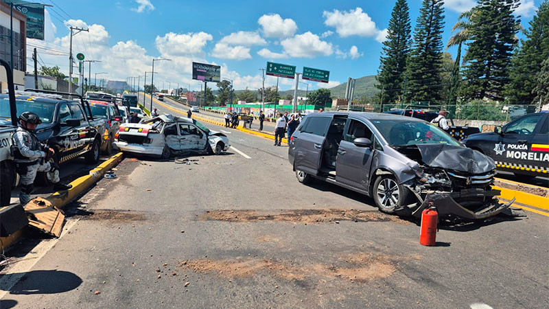 Camión pesado, responsable de fatal accidente en Puente Catrinas de Morelia, Michoacán: peritajes 