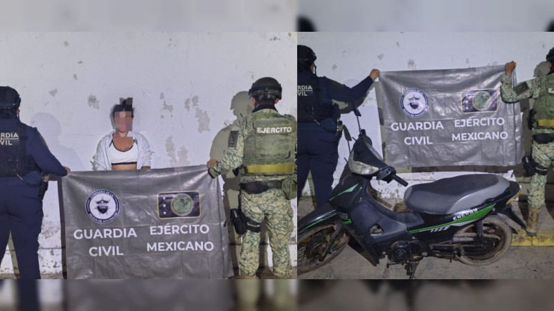 Detienen a presunta “halcón” de la delincuencia en Tianguis Limonero de Apatzingán, Michoacán 