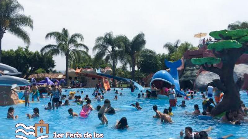 Alexis Velázquez celebra el exitoso arranque de la 1er Feria de los Balnearios en Huandacareo 
