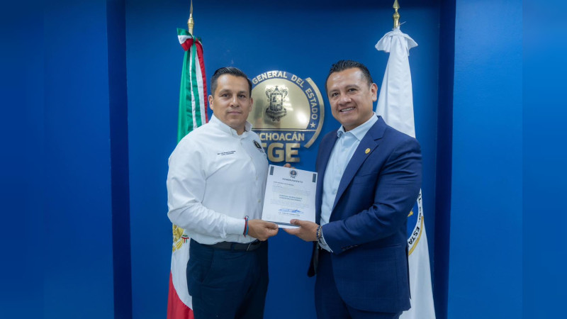 José Antonio Cruz Medina, el aliado de Harfuch con formación en el FBI, nombrado Vicefiscal de Inteligencia e Investigación Criminal de Michoacán 