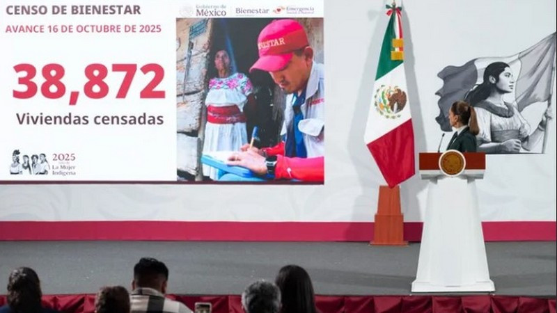Las y los Servidores de la Nación han censado 38 mil 872 viviendas afectadas por lluvias: Bienestar 