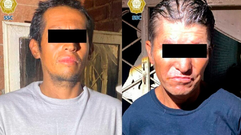 Caen 2 presuntos miembros de grupo criminal de Tláhuac, CDMX; les decomisan 20 mil dosis de enervantes 
