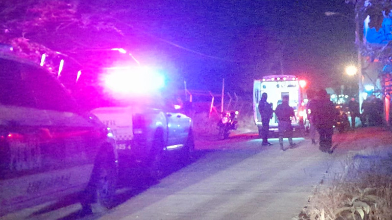 Ultiman a tiros a hombre en la Jardines de San Rafael, en Uruapan, Michoacán 
