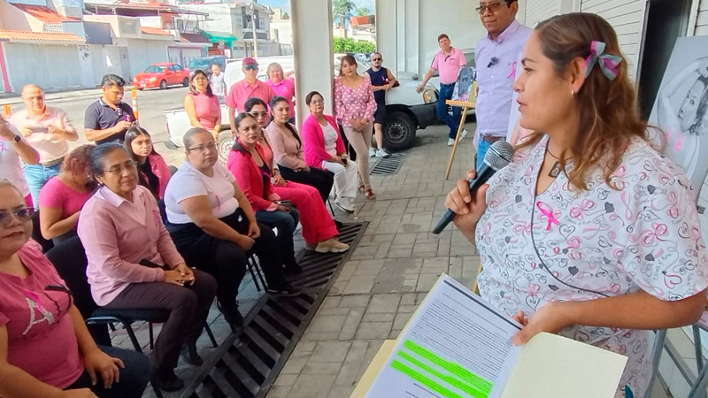 Jornada de prevención del cáncer de mama en la Jurisdicción Sanitaria 05 