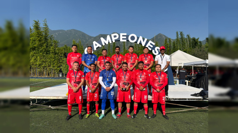 ¡Orgullo de Michoacán! Fiscalía y SIE conquistan la Copa OXXO nacional y ahora van por el título latinoamericano 